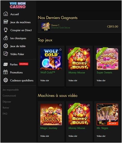 vive mon casino login|Instant Play .